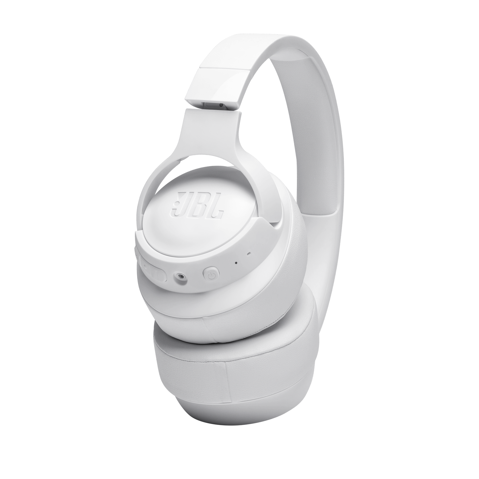 JBL Tune 710BT - White - Wireless Over-Ear Headphones - Detailshot 1